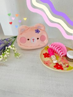 🧸THE TEDDY POUCH 🧸 🌷designed by me 🌷a light pink/light brown teddy bear design plush pouch (verrrry soft 🌷perfect size for makeup, small art supplies, school stuff, anything!!  i use mine for cards/money/iphone 11/keys :) 🌷size is roughly 6.5x4.5 🌷 pink inner lined pocket Cute Pouch Cosmetic Bag As Gift, Cute Cosmetic Pouch Bag Perfect For Gifts, Cute Gift Cosmetic Pouch Bag, Kawaii Pouch Cosmetic Bag As A Gift, Cute Bear Design Bags For Gifts, Kawaii Pouch Cosmetic Bag Perfect For Gifts, Kawaii Pouch Cosmetic Bag For Gift, Kawaii Cosmetic Pouch Bag As Gift, Cute Bear Design Bags For Gift