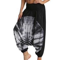 Indulge in the perfect blend of style and flexibility with our Dance Bloomers Yoga Wide Leg Buddha Pants. Crafted for optimal movement, these pants seamlessly complement your yoga sessions. Explore diverse styles to match your unique persona. Baggy Athleisure Yoga Pants, Summer Athleisure Harem Pants With Loosely Fitted Hips, Black Hip-length Bottoms For Yoga, Casual Non-stretch Yoga Pants, Athleisure Yoga Pants, Hip-length, Versatile Summer Harem Pants For Yoga, Comfortable Black Yoga Sweatpants, Comfortable Casual Yoga Pants, Versatile Harem Pants For Yoga In Summer