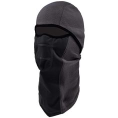 6823 Gray Wind-proof Hinged Balaclava Black Balaclava, Fleece Balaclava, Best Sleeve Tattoos, Full Face Mask, Cool Images, Cold Air, Head And Neck, Extreme Weather, Neck Gaiter