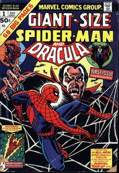 the cover to spider - man comics comic book