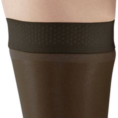 These Ames Walker Style 266 Signature Sheer Thigh Highs with a Silicone Dot Band are the perfect legwear accessory for any business, formal, or casual look! They are so dynamic that they can go with any outfit! They benefit the wearer with 20-30 firm compression that encourages healthy blood flow throughout your lower body. Features: Great comfort, semi-transparent, yet with great hiding power Good product for any occupation or at home Top quality stay-up silicone dot band Reinforced heel Made i Elegant Compression Thigh High Stockings, Elegant Thigh High Compression Stockings, Fitted Classic Thigh High Hosiery, Elegant Thigh-high Compression Stockings, Classic Fitted Thigh High Hosiery, Classic Fitted Thigh-high Hosiery, Elegant Full Length Solid Legwear, Elegant Full-length Solid Hosiery, Classic Fitted Knee-high Stockings