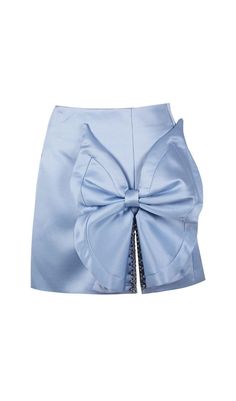 SATIN CRYSTAL BOW SKIRT IN BLUEIntroducing our stunning Satin Crystal Bow Skirt in Blue, a must-have addition to your wardrobe. This skirt combines elegance and style, making it perfect for any occasion.Features: High-quality satin material for a luxurious look and feel Beautiful crystal bow embellishment for added glamour Available in a vibrant blue color that will make you stand out Hand washable at 30 degrees for easy care Size Information:Our Satin Crystal Bow Skirt is available in a regular size chart, ensuring the perfect fit. Please refer to our size chart for the best fit. The item runs true to the size chart, so there's no need to size up or down.Additional Information:It's important to note that the color of the skirt may vary slightly due to lighting conditions in the images. Ho Spring Party Bottoms With Bow Detail, Spring Party Bottoms With Bow, Elegant Embellished Mini Skirt For Formal Occasions, Elegant Embellished Formal Mini Skirt, Elegant Mini Bottoms For Cocktail, Elegant Mini Length Bottoms For Cocktail, Elegant Cocktail Mini Bottoms, Embellished Mini Skirt For Cocktail, Chic Embellished Mini Bottoms