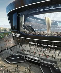 an artist's rendering of what the stadium will look like