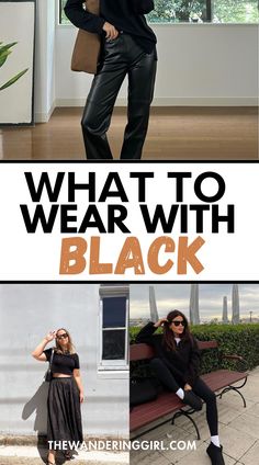 Looking for all black outfit ideas? This post shows you 15 best all black outfits and this includes classy black outfits, casual black outfits, as well as black outfits for winter, summer, spring, and fall. Black Outfits For Winter, Simple Short Black Dress, Black Outfits Casual, Casual Black Outfits, Black On Black Outfits, Classy Black Outfits, All Black Outfit Ideas