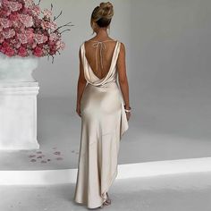 Features: Turn heads with the June High Split Long Dress. Its elegant sleeveless design is complemented by a backless silhouette and a high split to flatter your figure. Perfect for evening parties and clubs, this bodycon dress is the ultimate in understated sophistication. Sleek Hair, Minimal Jewellery, Split Long Dress, Maxi Dress Sale, Draped Skirt, Sparkle Dress, Sleek Hairstyles, Dresses By Length, Formal Dresses Prom