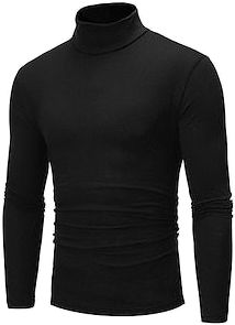 Solid Cotton Turtleneck For Winter, Cotton Turtleneck For Winter, Winter Cotton Solid Color Turtleneck, Winter Solid Color Cotton Turtleneck, Cotton Winter Turtleneck, Solid Cotton Long Sleeve Turtleneck, Long Sleeve Cotton Turtleneck, Cotton Long Sleeve Turtleneck, Solid Long Sleeve Cotton Turtleneck