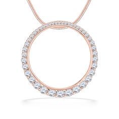 44528 - 14K Rose Gold - Eclipse Pendant