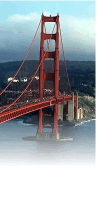 an aerial view of the golden gate bridge