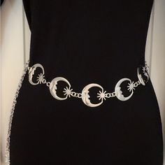 This Light Weight Adjustable Belly Waist Chain Link Silver Belts Fit Around Most Waist And Is Must-Have In Every Wardrobe All Year Round.Ladies Fashion Belt - You Can Wear This With Any Outfit From Casual Daywear Or Evening Wear. Go Well With Your Jeans, Dress, Shirt, Blouse, Bikini Suit, Etc. Great Gift Idea.. Adjustable Silver Chain Jewelry For Summer, Summer Silver Chain Belt With Adjustable Chain, Silver Adjustable Chain Belt For Summer, Trendy Silver Chain Belt As Gift, Silver Metal Chain Belt For Summer, Silver Metal Chain Belt For Festivals, Silver Chain Belt For Festivals, Summer Silver Metal Chain Belt, Silver Chain Belt For Summer