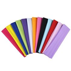 Product Description 10 Pieces Sports Headband for Women Fitness Elastic Yoga Cotton Headbands Let Fitness Full of Charm Cotton Headband Sports headband is made of high quality cotton material, strong sweat absorption and breathable, keeps you dry during sports activities. Mixed Colors Hairband 10 Bright colors are fantastic to show your charming, get more charmed when you exercise with these stylish headbands. PRODUCT DESCRIPTION Quantity: 10 Pieces cotton headbands Perfect Size and Unisex: Cott Moda Academia, Headwear Accessories, Yoga Hair, Summer Headbands, Running Headbands, Sport Hair, Athletic Headbands, Stylish Headbands, Cotton Headband