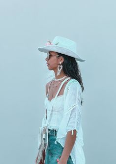 Say hello to all your summer festivities this year with our unique lacy bohemian cowgirl hat! This chic structured cowboy hat is beautifully crafted with delicate white lace adding the perfect feminine touch and adorned with beautiful peachy florals for that ultimate bohemian desert look. It's the perfect unique accessory to complete your festival outfit or your next elopement/engagement shoot! High quality and thick string tie is included to secure your hat around your head. You can wear it on Bohemian Straw Hat With Short Brim For Summer, Bohemian Short Brim Straw Hat For Summer, Bohemian Summer Straw Hat With Short Brim, Bohemian Adjustable Sun Hat For Garden Party, Adjustable Bohemian Sun Hat For Garden Party, Country Style Summer Festival Straw Hat, Bohemian Sun Hat For Country Events, Bohemian Fedora Straw Hat For Summer, Bohemian Summer Rodeo Hat