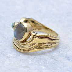 "Ethiopian Opal Ring,Labradorite Ring,Multistone Ring,Two Stone Ring, Best Friend Gift, Handmade Ring Jewelry, Brass Ring,Gold Ring,DCS-9025 ❥ Add this beautiful one little thing of galactic shine to make you feel unique and to transform your lives. Perfect for any kind of outfit and every occasion. ❥ Customers satisfaction is our biggest priority, please contact us with any questions/queries for future or existing orders, and we will do our best to make sure you are happy with your order. ❥Plea Artisan Adjustable Opal Ring, Handmade Spiritual Open Opal Ring, Unique Opal Rings Perfect For Gifts, Unique Opal Ring For Gift, Spiritual Opal Ring With Stone Setting As Gift, Unique Opal Rings For Gifts, Natural Stones Open Opal Promise Ring, Open Opal Ring With Natural Stones For Promise, Spiritual Opal Ring With Stone Setting