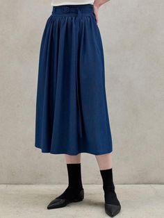 It's easy to wear, comfortable and looks good with just about everything.You will be more stylish in this skirt.No wardrobe is complete without this maxi skirt. - Denim pleated maxi skirt- Belt loops and side zip closure- Fits perfectly everywhere- Designed to keep you moving with maximum comfort and mobility- It is exceptionally soft and durable- Belt included Relaxed Denim Skirt With Elastic Waistband, Denim Skirt With Elastic Waistband, Relaxed Fit, Relaxed Fit Denim Skirt With Elastic Waistband, Modest Relaxed Fit Bottoms For Spring, Spring Workwear Pleated Full-length Skirt, Full-length Pleated Skirt For Spring Workwear, Spring Full-length Pleated Skirt For Work, Spring Full Length Pleated Work Skirt, Blue Relaxed Pleated Skirt With Elastic Waistband