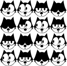 an image of many cats with mustaches