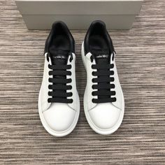 Size: 35-47 It comes with Dust box, Care manual, Tag, and Paper bag.Size Guide: High-end Leather Low-top Sneakers, Designer Custom Sneakers With Textured Sole And Round Toe, Designer Custom Sneakers With Contrast Sole, Gucci Balenciaga, Prada Fashion, Chanel Style, Chanel Fashion, Prada Shoes, Sneaker Head