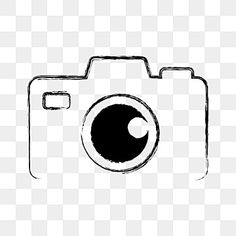 Camera Cartoon Black and white, Black Camera Soda Suta, black and white ...