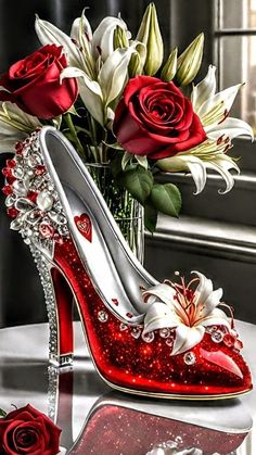 High Heel Art, Indian Bride Makeup, Gothic Shoes, Ruby Slippers, Walk In My Shoes, Girly Dresses