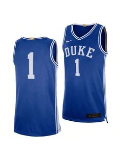 Be a part of the team when you wear the Nike Men's NCAA Limted Basketball Road jersey. This classic Nike brand jersey has loose fitting armholes, a V-cut neckline, a long torso and your favorite NCAA basketball team featured with player number graphics on the front and back. 
V-neck 
Sleeveless 
Screen print player number at front 
Screen print team wordmark at front 
Screen print brand logo at top right 
Screen print player number at back 
Jock tag 
Regular fit 
Polyester 
Machine washable 
Imp Collegiate Cotton Jersey With Team Name, Collegiate Cotton Jersey For Team Events, Collegiate Cotton Basketball Jersey, College Team Spirit Sleeveless Jersey, Sleeveless College Jersey With Team Spirit Style, Collegiate Jersey With Team Logo For College, Team-colored Crew Neck Basketball Jersey, Collegiate College Jersey With Team Logo, Collegiate Blue Jersey For Sports Season