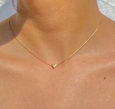 18k gold plated pretty little heart necklace will complete any layering and outfit.So daily,minimalist and dainty.You can customise the length,please select the length.In the picture the length is 40cm  ✨✨✨ Heart Necklace, Charm Necklace, Layering, 18k Gold, Gold Necklace, Gold Plate, Plating, Necklaces, Gold