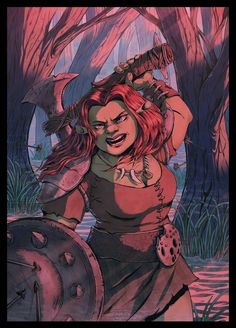 Barbarian Woman, Meaningful Art, Love Movie, Cartoon Character Design, Shrek