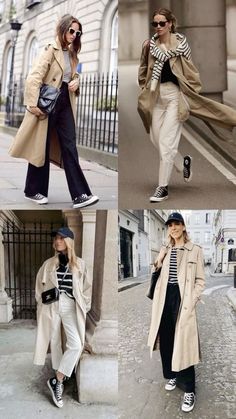 Casual Trench Coat Outfit, European Fashion Winter, Look Boho Chic, Neue Outfits, Paris Outfits