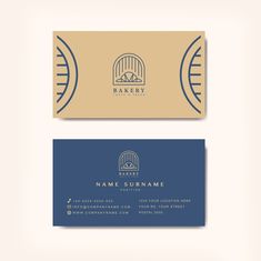 two business cards with an image of a birdcage on the front and back