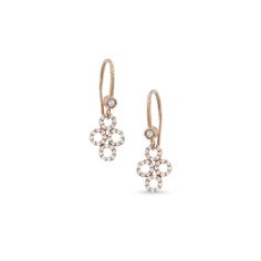 diamond mini bella earring, in&nbsp;18k&nbsp;rose&nbsp;gold Timeless Rose Gold Earrings, Jewelry Wardrobe, Blue Diamonds, Black Diamonds, Jewel Box, Delicate Earrings, Be Beautiful, 2 Carat, Blue Diamond