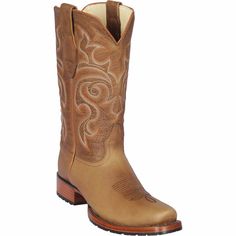 Check out these mens cowboy boots in a light honey brown color by Los Altos Boots. Add these everyday square toe boots to your western boot collection. Western Work Boots With Snip Toe And Rubber Sole, Rugged Work Boots With Leather Sole For Rodeo, Western Brown Work Boots With Rubber Sole, Western Moto Boots With Leather Sole For Outdoor, Rustic Ranch Work Boots With Leather Sole, Leather Boots With Rubber Sole For Ranch, Rustic Steel Toe Boots With Snip Toe, Brown Vibram Sole Boots With Snip Toe, Western Style Brown Moto Boots With Rubber Sole