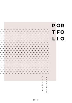 a white square with dots and the words por to lio in black on it