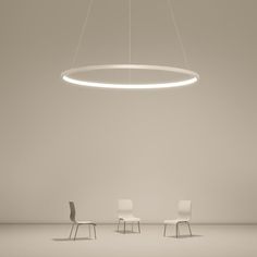 Halo Circle Ceiling Light Lamp for Living Room Dining Room Bedroom - dazuma Hanging Pendant Lights Kitchen, Circle Lamp, Circular Pendant Light, Circle Chandelier, Round Dining Room, Pendant Lighting Dining Room, Circle Light, Inner Glow, Minimal Lighting