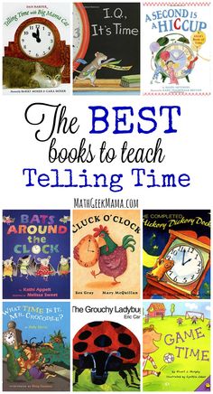 the best books to teach telling time