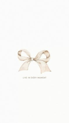 a white card with a bow on it that says, live in every mommy's heart