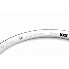 Cartier 18k White Gold 4 Diamond Love Bangle Bracelet Size 17 Cert  About Cartier: The company has a long and distinguished history of serving royalty, as well as stars and celebities. One Prince of Wales hailed Cartier as "Joaillier des Rois, Roi des Joailliers" (Jeweller to Kings, King of Jewellers"). Cartier received an order for 27 tiaras for the coronation of the future King. King Edward VII was crowned in 1902 and in 1904 he honoured the Company with the Royal warrant of supplier to the Ro Cartier Jubilee Bracelet For Anniversary, Classic Cartier Jubilee Bracelet Bangle, Timeless Cartier Bracelet For Anniversary, Timeless Cartier Bracelets For Anniversary, Classic Cartier Diamond Bracelet For Anniversary, Classic Silver Cartier Bangle, Cartier Classic Diamond Bracelet For Anniversary, Cartier Silver Bracelet For Anniversary, Cartier White Gold Bangle For Wedding