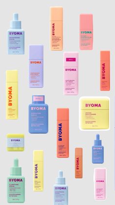 Byoma Skincare Routine, Byoma Skincare Aesthetic, Dream Skincare, Gel Sunscreen, Preppy Skincare, Skincare Items, Skincare Inspiration