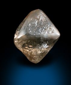 Mineral Specimens: Diamond (2.93 carat brown octahedral crystal) from Damtshaa Mine, near Orapa, Botswana Cool Rocks, All Gems, Gemstones Crystals