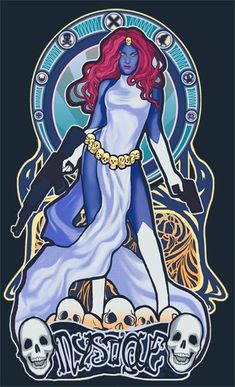 X Men Mystique, Mystique Marvel, Polaris Marvel, Marvel Villains, Comics Girl