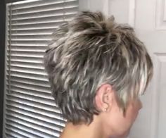 Shorter Hair Cuts, Fixing Short Hair, Spiky Haircut, Haircuts Over 50, Kim Hair