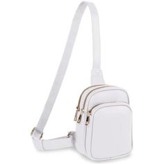 Product Details Care Instructions Hand Wash Only Closure Type Zipper Country Of Origin China About This Item Premium Material: This Stylish Small Cross Body Bag Exterior Is Made From High-Quality Pu Leather, While The Interior Consists Of A Striped Fabric Lining And Gold Tone Hardware. Pu Leather Is Durable And Easy To Clean, Just Wipe With Damp Cloth To Keep This Bag Looking New. White Pouch Chest Bag With Removable Pouch, White Chest Bag With Removable Pouch For Daily Use, White Crossbody Travel Bag, White Satchel Chest Bag For Daily Use, White Rectangular Chest Bag For Daily Use, White Pouch Chest Bag For Everyday Use, Everyday White Pouch Chest Bag, White Chest Bag With Removable Pouch, White Crossbody Bag With Zipper Closure