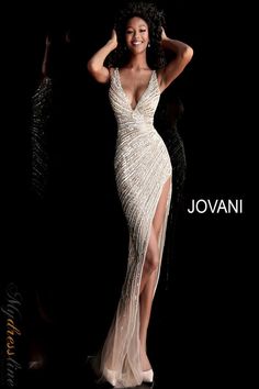 Fitted Prom Dresses, Jovani Prom, Prom Dresses Jovani, Jovani Dresses, Sheer Skirt, Evening Dresses For Weddings, Beauty Dress, Floor Length Gown, Beaded Gown