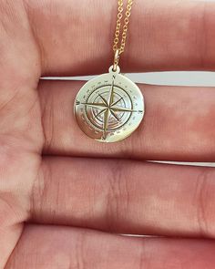 WE SHIP YOUR PARCEL IN ONE DAY! (Processing time - 1 Day, Estimated Delivery once Shipped - 3-5 business days) Engraved Compass Design Necklace - Compass Pendant Necklace - Handmade Compass Gold Jewelry - Engraved Compass Gold Necklace Engraved Compass Pendant Necklace made out of 14K Solid Gold. Available in Yellow Gold, White Gold, or Rose Gold finish. An elegant piece of jewelry that is a perfect gift to yourself and your loved ones. Add your engraved personalization at the back of the pendan Gold Etched Jewelry For Commemoration, Etched Yellow Gold Jewelry For Commemoration, Silver 14k Gold Necklace With Compass Design, 14k Gold Silver Necklace With Compass Design, Gold Necklace With Compass Design For Anniversary, Gold Anniversary Necklace With Compass Design, Anniversary Gold Necklace With Compass Design, Anniversary Yellow Gold Compass Jewelry, Personalized Gold Jewelry For Travel