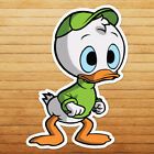 an image of a cartoon duck on a wooden background