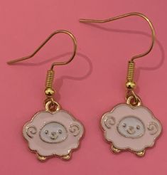 Sheep Jewelry, Sheep Earrings, Awesome Earrings, Funny Earrings, Animal Earrings, Earrings Unique, Fashion Jewelry Earrings, Unique Earrings, Fashion Watches