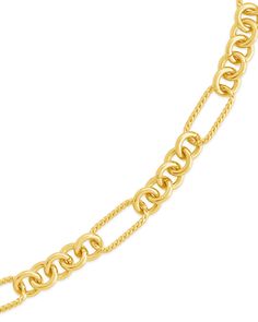 Introducing our Fianna Mixed Chain Link Bracelet, crafted with textured long links in a luxurious mixed metal design. Elevate your style with this sophisticated and exclusive piece, perfect for any occasion. Make a statement and add a touch of elegance to your wardrobe. Material: 14K gold or rhodium plated brass Features: Measures 7" length with 1" extender,,15x7mm oval links and 6mm round links lead and nickel free with lobster clasp Solid Gold Bracelet, Statement Drop Earrings, Mens Accessories Jewelry, Men Earrings, Earring Sale, Cuff Bangles, Jewelry Case, Pearl Studs, Metal Design