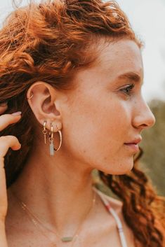 The hoops of your hand-made-earring dreams. They're bamboo textured with a swing latch design, providing a gentle swing! Hoops are 1 1/8" in diameter. Sold as a pair. Available in 14kt Gold Fill + Sterling Silver. Handmade in Eau Claire, WI. Our jewelry is handmade so each piece will be unique and may vary slightly from what is pictured. Brass Dangle Hoop Earrings With French Hook, Bohemian Sterling Silver Crescent Hoop Earrings, Bohemian Style Silver Brass Hoop Earrings, Artisan Silver Hoop Earrings In Brass, Elegant 14k Gold-filled Hoop Earrings With Dangling Charms, Bamboo Texture, Hoop Charms, Minimal Earrings, Be Unique