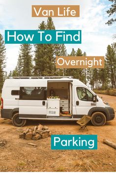 van life how to find overnight parking