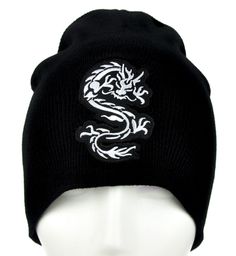 Chinese Bruce Lee Dragon Beanie Alternative Clothing Knit Cap Martial Arts Kung Fu Clothing, Bruce Lee Dragon, Martial Arts Clothing, Occult Clothing, Ralph Lauren Baseball Cap, Asian Dragon, Martial Arts Styles, Ralph Lauren Leather, Winter Hats For Men