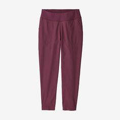 Patagonia Women's Happy Hike Studio Pants Elastane 4-way Stretch Yoga Pants With Side Pockets, Relaxed Fit Bottoms In Recycled Polyester, Relaxed Fit Solid Bottoms In Recycled Polyester, Relaxed Fit Yoga Bottoms With 5-inch Inseam, Mid-rise Bottoms With Comfort Waistband And 4-way Stretch, Athleisure Pants With Pockets And 5-inch Inseam, Athleisure Pants With Elastic Waistband And 4-way Stretch, Yoga Bottoms With 4-way Stretch And Hip Pockets, 4-way Stretch Yoga Bottoms With Hip Pockets