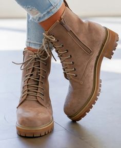 Tan Combat Boots, Cole Haan Women Shoes, Confident Outfit, Bohemian Boots, North Face Boots, Nude Boots, Womens Suede Boots, Leopard Print Boots, Taupe Boots