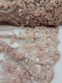 ●52 inch w fabric sold by the yard Stain Stitch, Drawing Embroidery, Tshirt Embroidery, Clothing Fabric Patterns, Bridal Evening Dress, Shoes Embroidery, Embroidery Bracelet, Bracelet Embroidery, Glam Wedding Dress