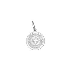 On the back, Follow the direction of your heart. What lies behind us and what lies before us are tiny matters compared to what lies within us. Ralph Waldo Emerson. Sterling silver with enamel inlay.Gold Vermeil Center pendants are 18karat gold plate over sterling. White Gold Compass Medallion Necklace, Sterling Silver White Gold Necklace With Compass Design, Compass Design Medallion Pendant Necklace Gift, White Gold Compass Medallion Jewelry, White Gold Pendant With Compass Design, Alpine White, Compass Rose, Ralph Waldo Emerson, Gold Plated Jewelry